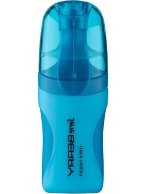 Calperia Mavi Mini Fosforlu Kalem - Ergonomik Tasarım, Su Bazlı Mürekkep