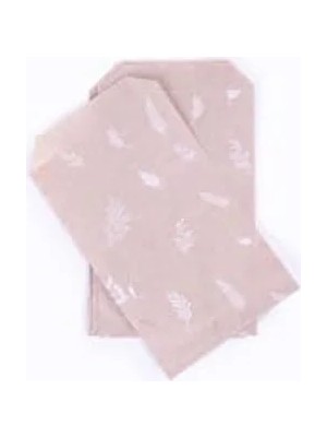 Calperia 25 Adet Yaprak Desenli Kraft Kese Kağıdı, 11X20 cm