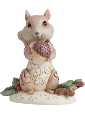 Calperia El Yapımı Sincap Figürü, 9 Cm, Doğal Görünümlü