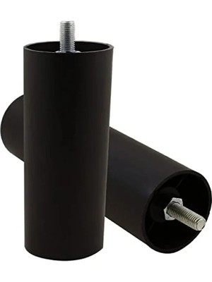 Calperia 15 cm Siyah Plastik Mobilya Destek Ayağı