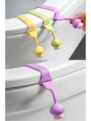 Calperia Mantar Tasarımlı Klozet Kapağı Kaldırma Aparatı