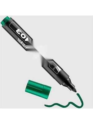 Calperia Yeşil Kalıcı Markör - 1,5-3mm Uç