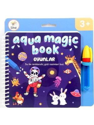 tp Buğz Aqua Magic Oyunlar Sihirli Boyama Kitabı