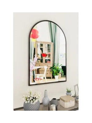 Vivense Marsah Home Konsol Aynası, Siyah, 60X90