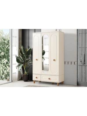 Doressa Pars 3 Kapılı Gardırop