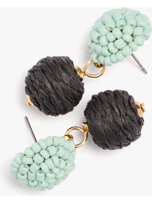 Parfois Hasır Efektli Küpeli Küpe