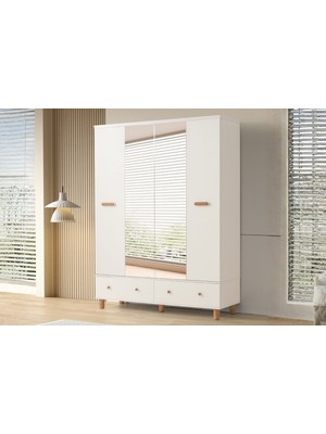 Doressa Litte 4 Kapılı Gardırop