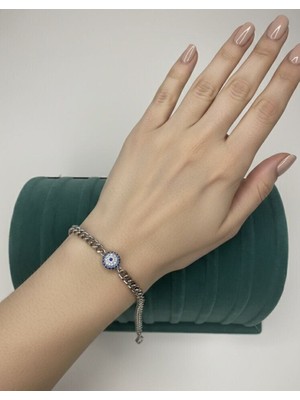 Atlasın Evreni Nazar Boncuk Detaylı Çok Renkli - Standart