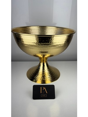 Palpe Metal Çiçek Vazo Dekoratif Obje Biblo Süs Eşya Salon Aksesuar Tv Sehpa Masa Konsol Ofis Salon Dekor