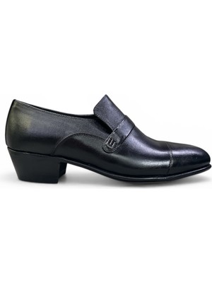 Şık Kundura Hakiki Iç Dış Deri Hakiki Kösele Özel Üretim El Işçiliği Çarşamba Ayakkabısı(Yumurta Topuk)