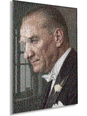 Peony Concept Mustafa Kemal Atatürk – Cam Duvar DEKORU-PEONYATA108