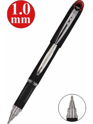 Artlantis Imza Kalemi 1 Adet Uniball Jetstream 1.0 mm Roller Pilot Kalem SX-210 Hızlı Yazı Kalemi Roller Uçlu Likit Mürekkepli