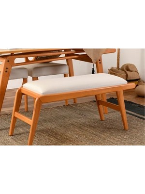 Vivense Palace Iskandinav Bench, Krem