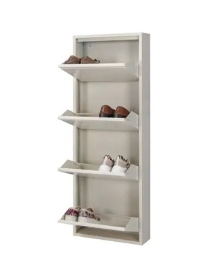 Vivense Tubihome Metal Ayakkabılık, 4 Bölmeli, Krem