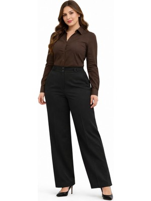 Kübra Kadın Boru Paça Kumaş Pantolon BGL-ST05386