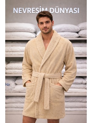 Mulvxurg  URG02  Pamuklu Tek Bornoz Capp  M Beden (Mulvix)