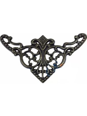 Epilons Dekoratif Köşe Süsü, Köşelik - Büyük, 31x55mm, Antik, 100 Adet