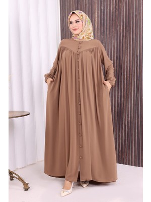 Bym Fashion Robalı Britli Ferace 6022 Taba