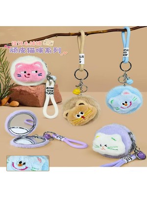 Popüler Sepet Sevimli Peluş Cep Aynası