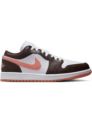 Nike Air Jordan 1 Low 'white Baroque Brown' Kadın Basketbol Ayakkabısı