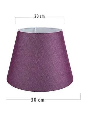 Vivense Evlight Otuzluk Konik Şapka, Mor