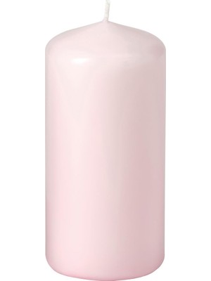 IKEA Daglıgen Açık Pembe Blok Mum