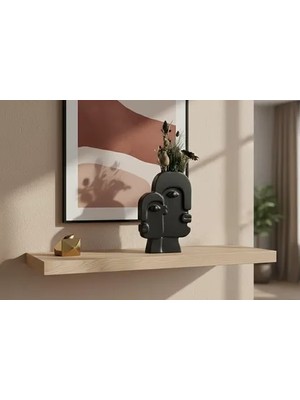 Vivense Picasso Vazo Siyah