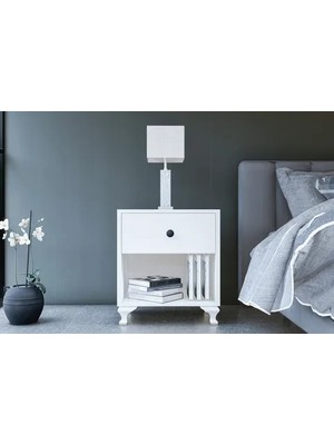 Vivense GM023 Komodin, Beyaz