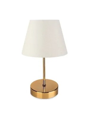 Vivense Evlight Nura Gold Abajur, Düz Kumaş