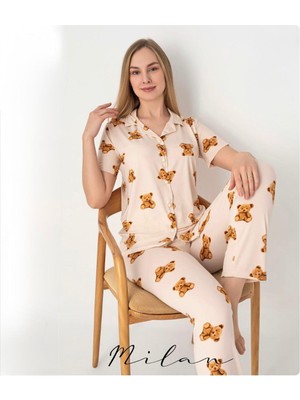 OREİRO Ayıcıklı Pijama Takımı
