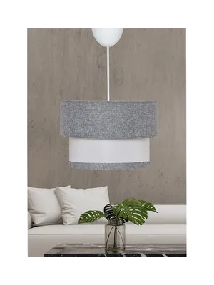 Vivense Evlight Strong Tekli Sarkıt Avize, Gri