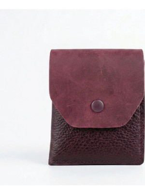 Hakiki Crazy Deri Cüzdan Yüksek Nakit Kapasiteli