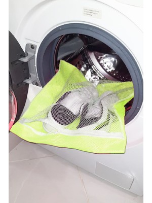 Ne Lazım Bana Sarı- Fermuarlı - Hassas Çamaşır Terlik Ayakkabı Yı Filesi Büyük Boy