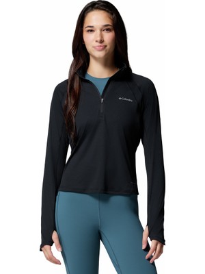 Columbia Stealth Spring Yarım Fermuarlı Kadın Teknik Uzun Kollu T-Shirt
