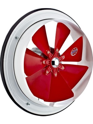 Ayas 20 cm Çapında Baca Tipi Aspiratör 1400 D/D 220/230 Volt Monofaze Güçlü Hava Debisi
