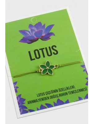 Pileli Store Lotus Karakteri Ip Bileklik