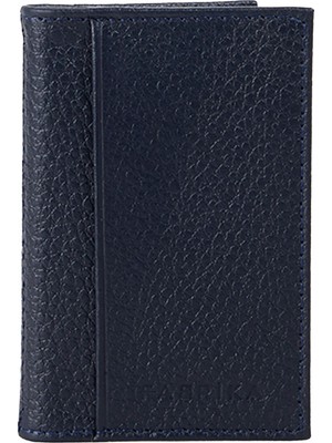 Fabrika Frk 355 Flt Deri Laci Lacivert Erkek Deri  Cüzdan