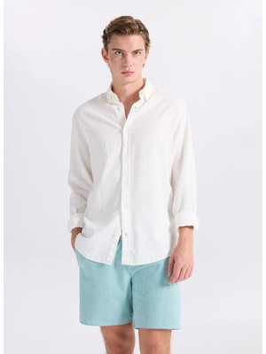 Jeep Yeşil - Beyaz Erkek Şort Mayo J6SM-MY7501