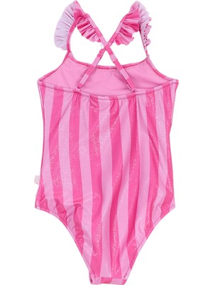 Barbie Pembe Kız Çocuk Mayo BRB6SG-MYO6086