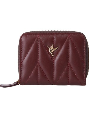 Fabrika Bordo Kadın Cüzdan Frk 546 Orta  Bordo