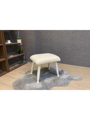 Vivense Trend Teddy Puf, Teddy Krem, Lake Ayak