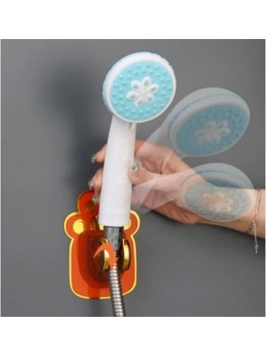 Calperia Yapışkanlı Hayvan Figürlü Duş Başlığı Tutucu