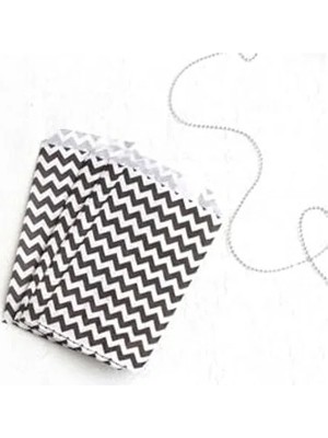 Calperia Zikzak Desenli 25 Adet Kese Kağıdı 11X20 cm