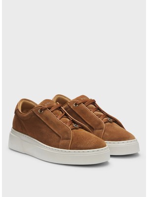 Boss Koyu Bej Kadın Sneaker Gabry_tenn_sdltw