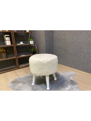 Vivense Teddy Miskin Puf, Krem, Lake Ayak