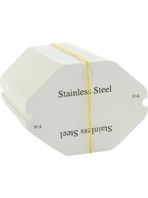 Pileli Store Çelik Oval Bileklik Kartı 200 Adet