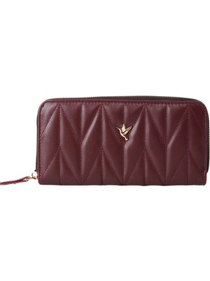 Fabrika Bordo Kadın Cüzdan Frk 549 Byk  Bordo