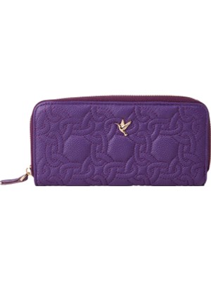Fabrika Mor Kadın Cüzdan Frk 547 Byk  Mor