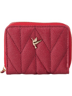 Fabrika Kırmızı Kadın Cüzdan Frk 546 Orta  Kırmızı