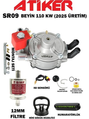 110 Kw Sıralı Sistem Regülatör Beyin Atiker SR07
